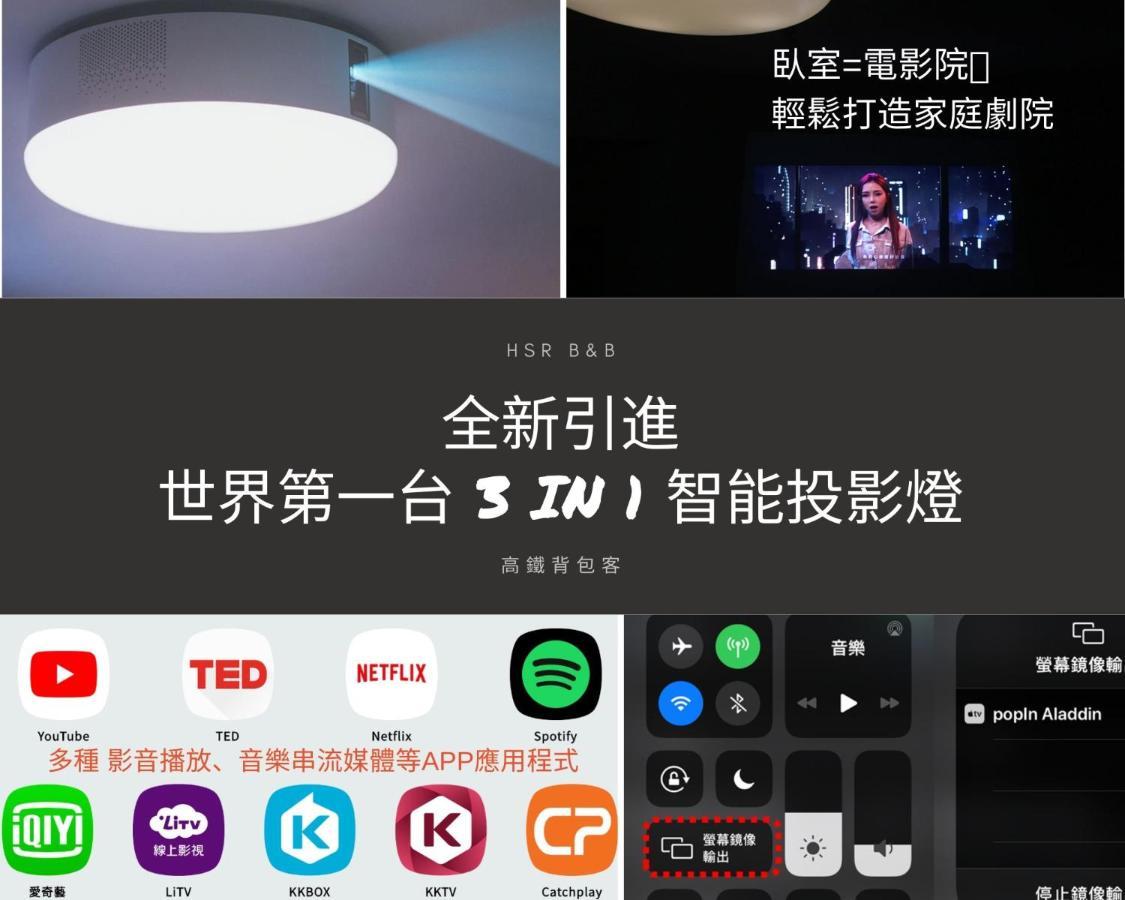 高鐵背包客 Hsr Bnb 桃園民宿 063號 Zhongli Zewnętrze zdjęcie